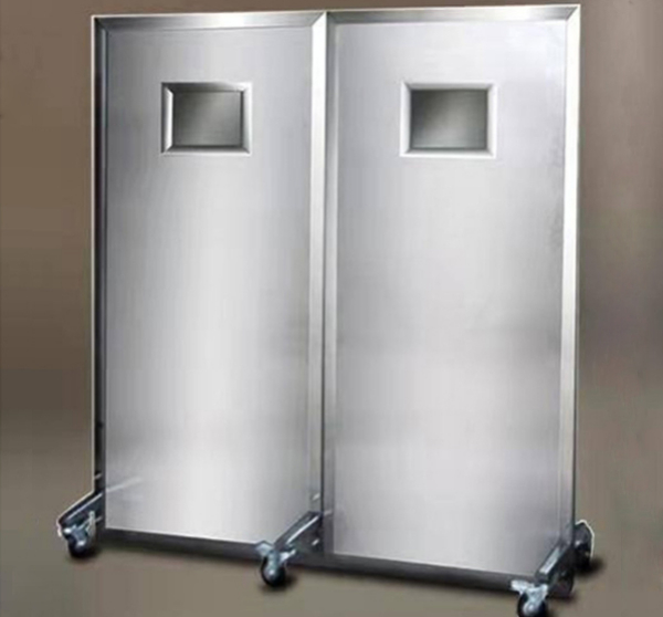 雙聯(lián)防護鉛屏風