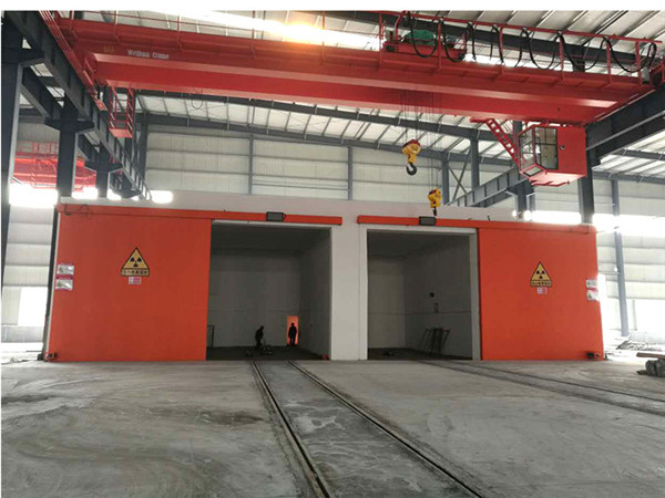 工業(yè)探傷門鉛門射線防護(hù)門推拉電動(dòng)x光輻射醫(yī)院鉛板門